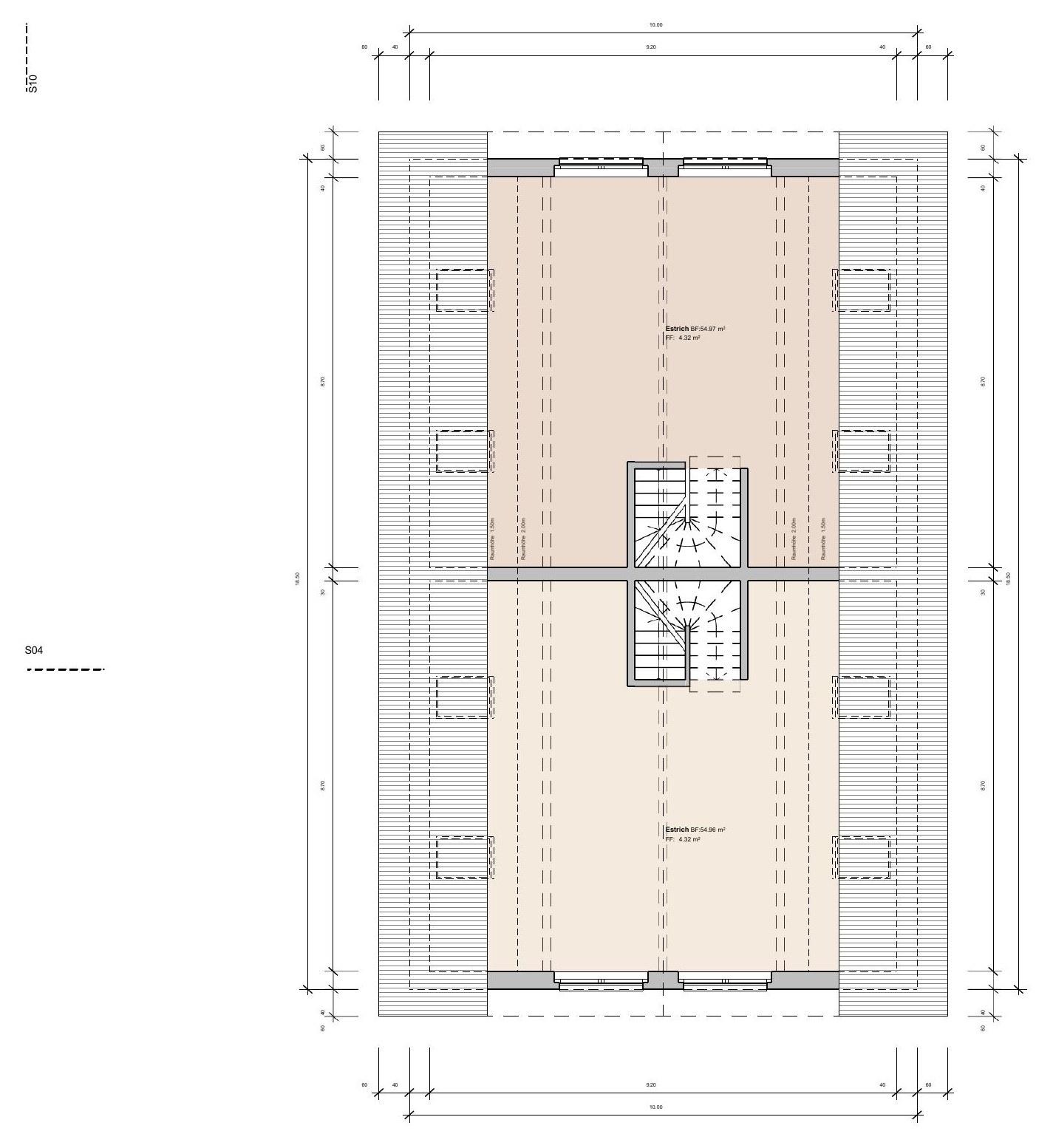 Dachgeschoss – DG-Grundrissplan