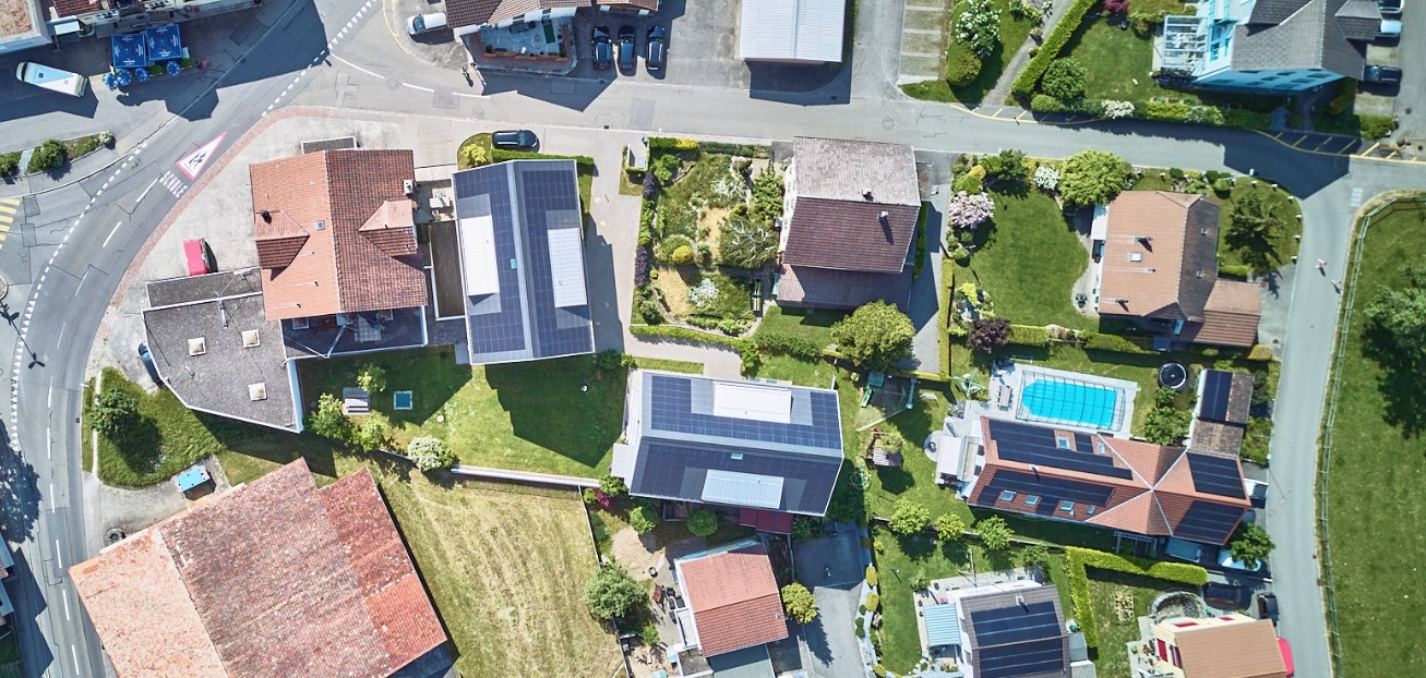 Übersicht des Areals der SA Immobilien AG in Beinwil