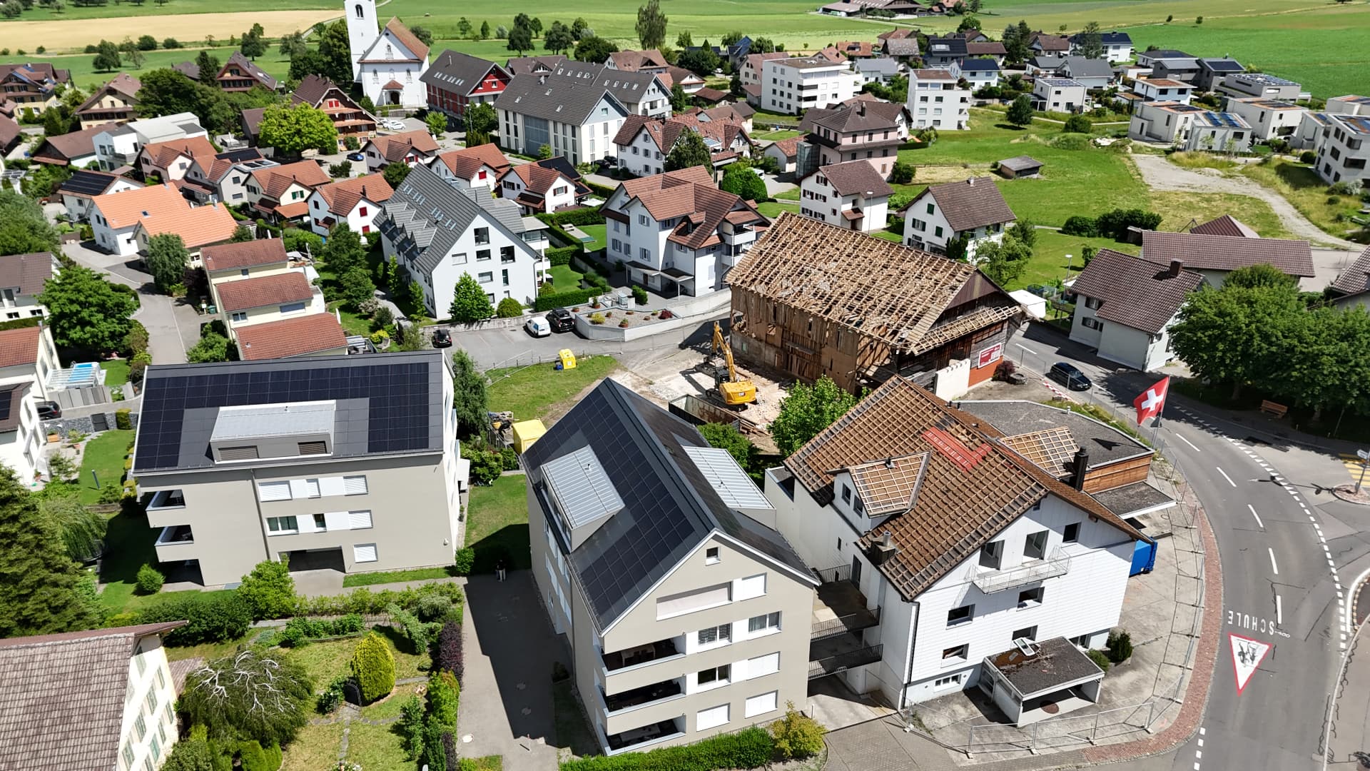 Wohnhäuser Oberdorf 2b und 2c in Beinwil (Freiamt)